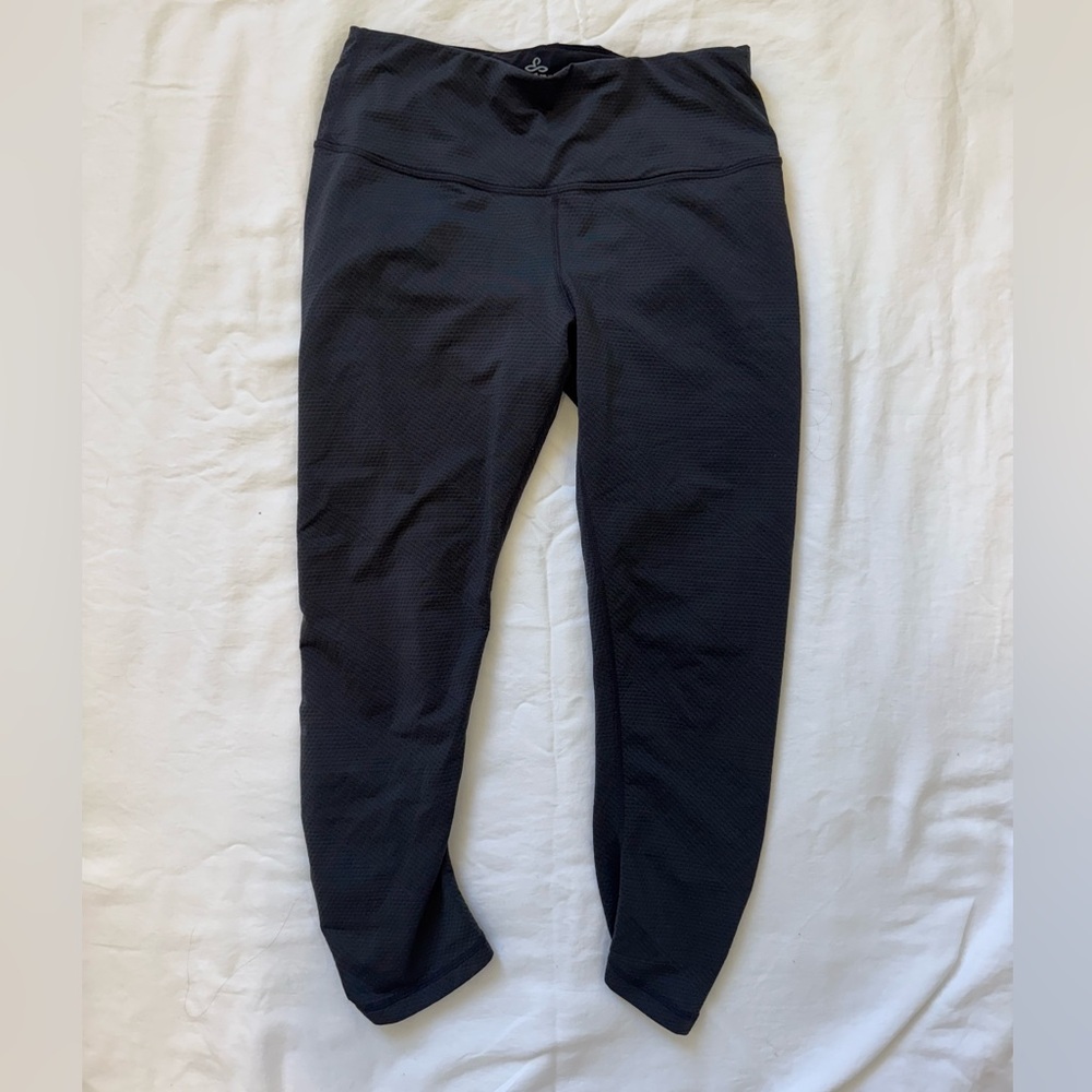 Prana Womens M Charcoal Leggings